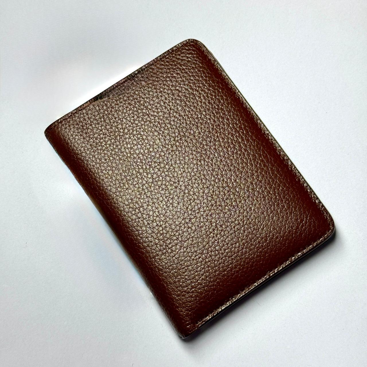 Premium Leather Wallet - Brown (W001)
