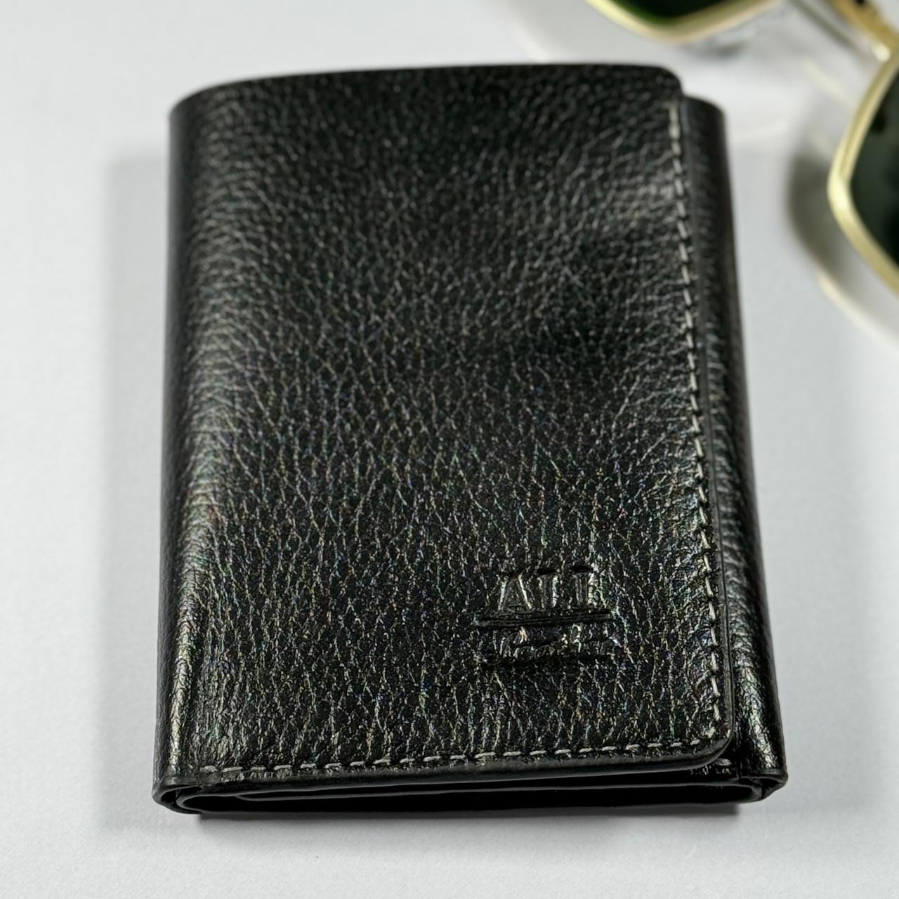 Premium Leather Wallet - Black (W005)