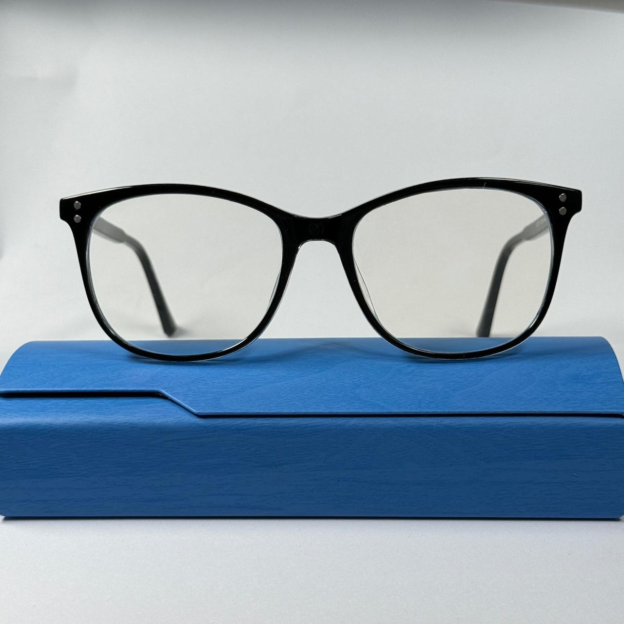 Tom Ford Frame And Blue Cut lens - Black White ( L3517 51 19-146 )