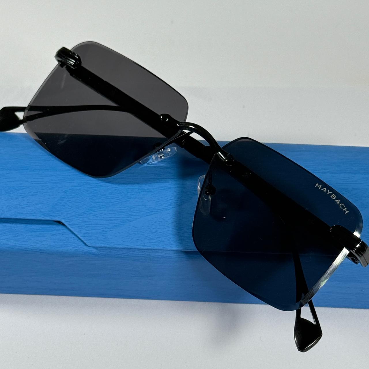 Maybach Square Sunglasses - Black A Grade