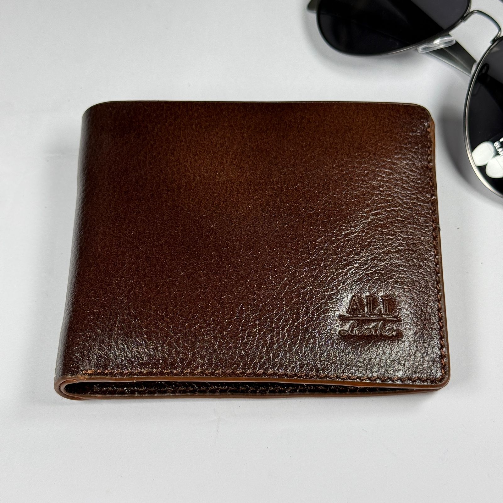 Luxury Premium Leather Wallet - Chocolate (W146)