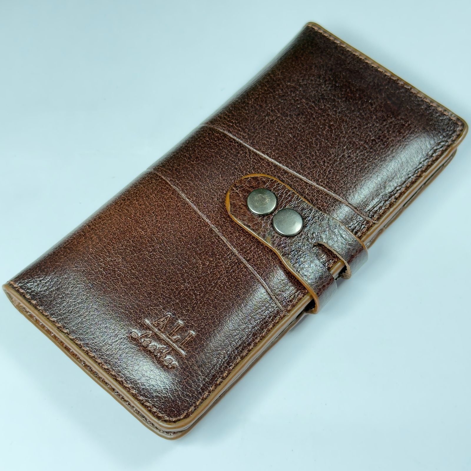 Luxury Premium Leather Wallet - Chocolate (W133)