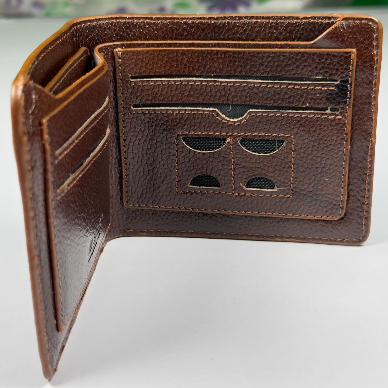 Luxury Premium Leather Wallet - Chocolate (W075)