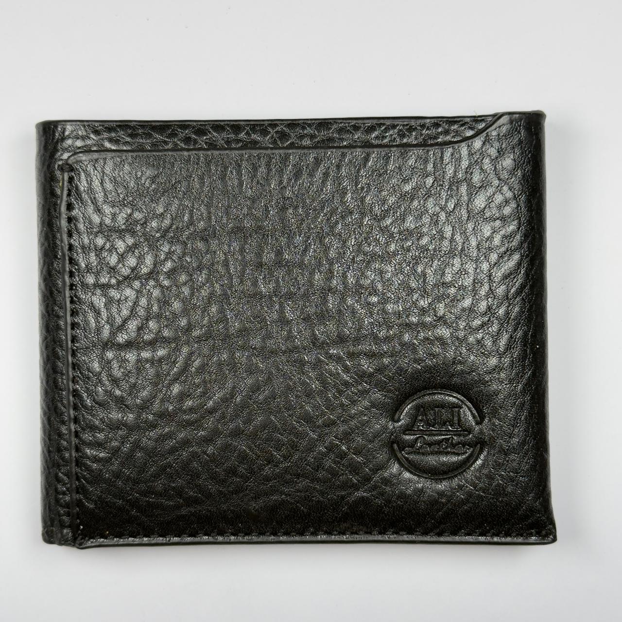 Luxury Premium Leather Wallet - Black (W002)