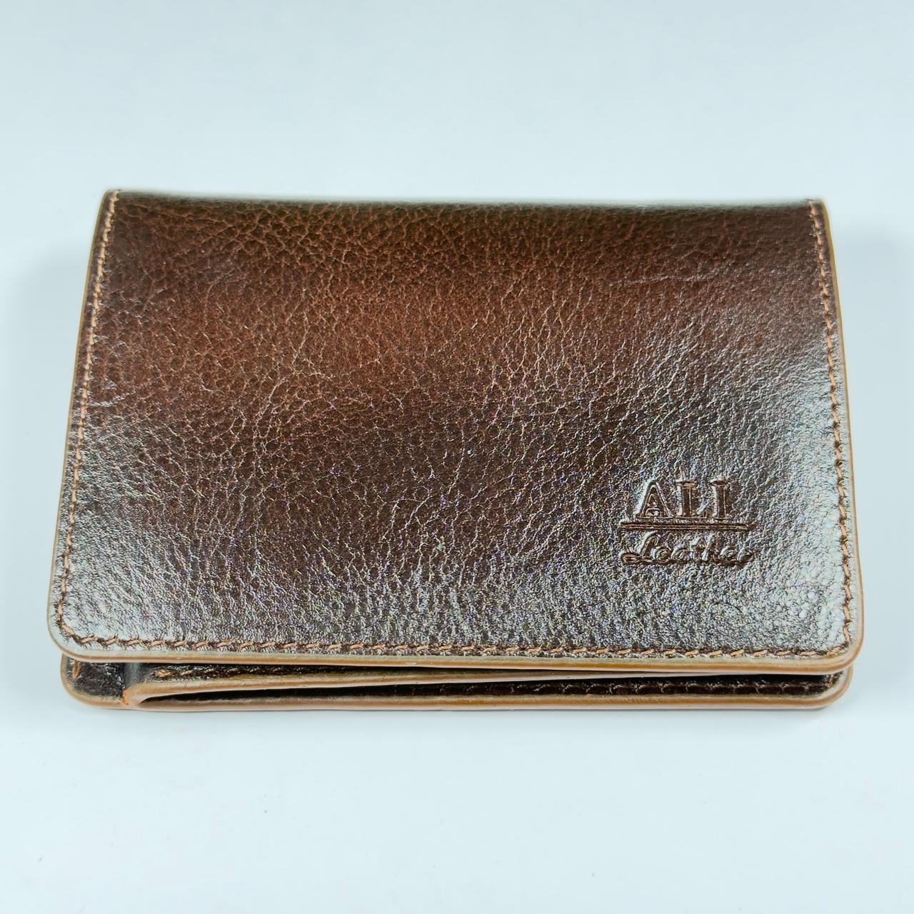 Luxury Premium Leather Wallet - Chocolate (W107)