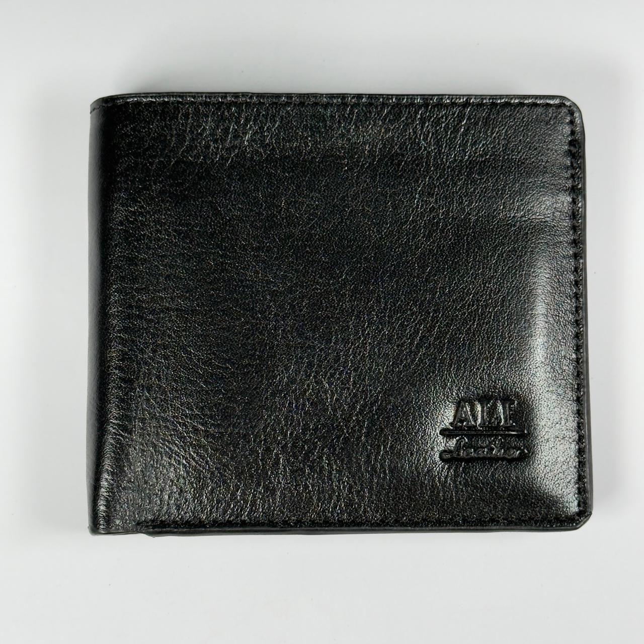 Luxury Premium Leather Wallet - Black (W117)
