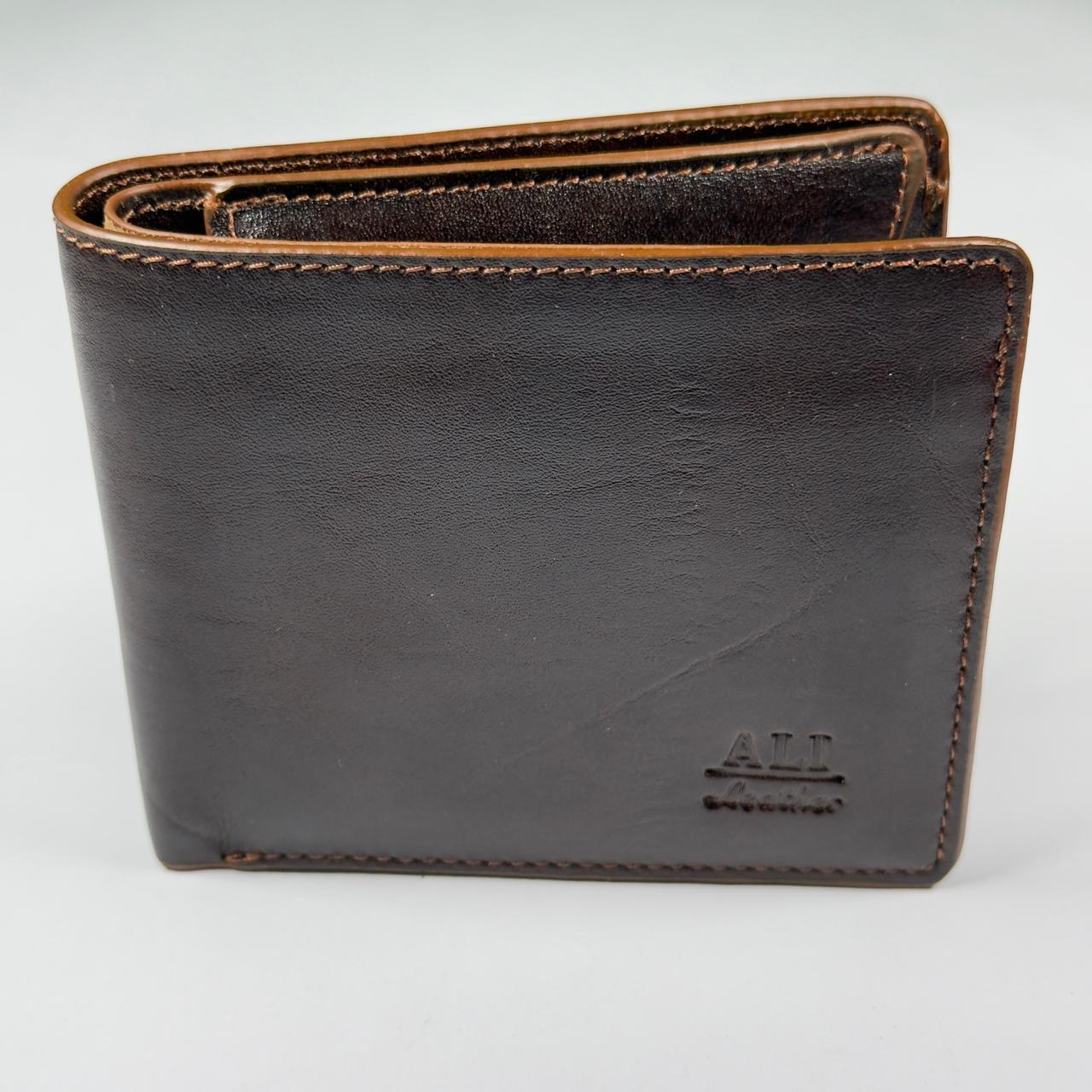 Luxury Premium Leather Wallet - Chocolate (W117)