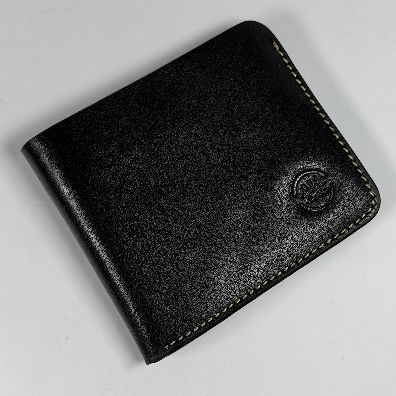 1 PT Leather Wallet Black - W074