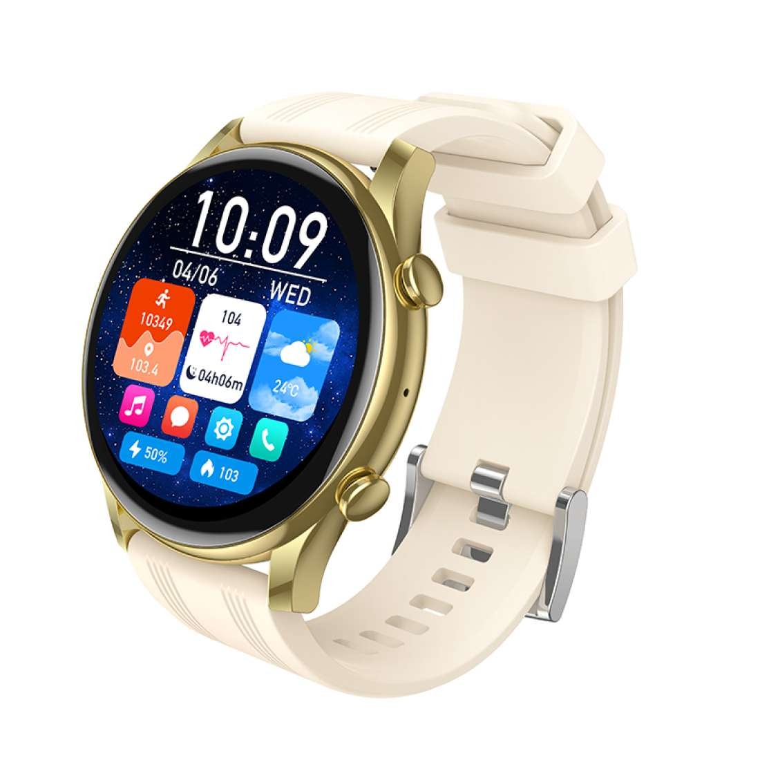 Hoco Y38 Smart Watch - Gold