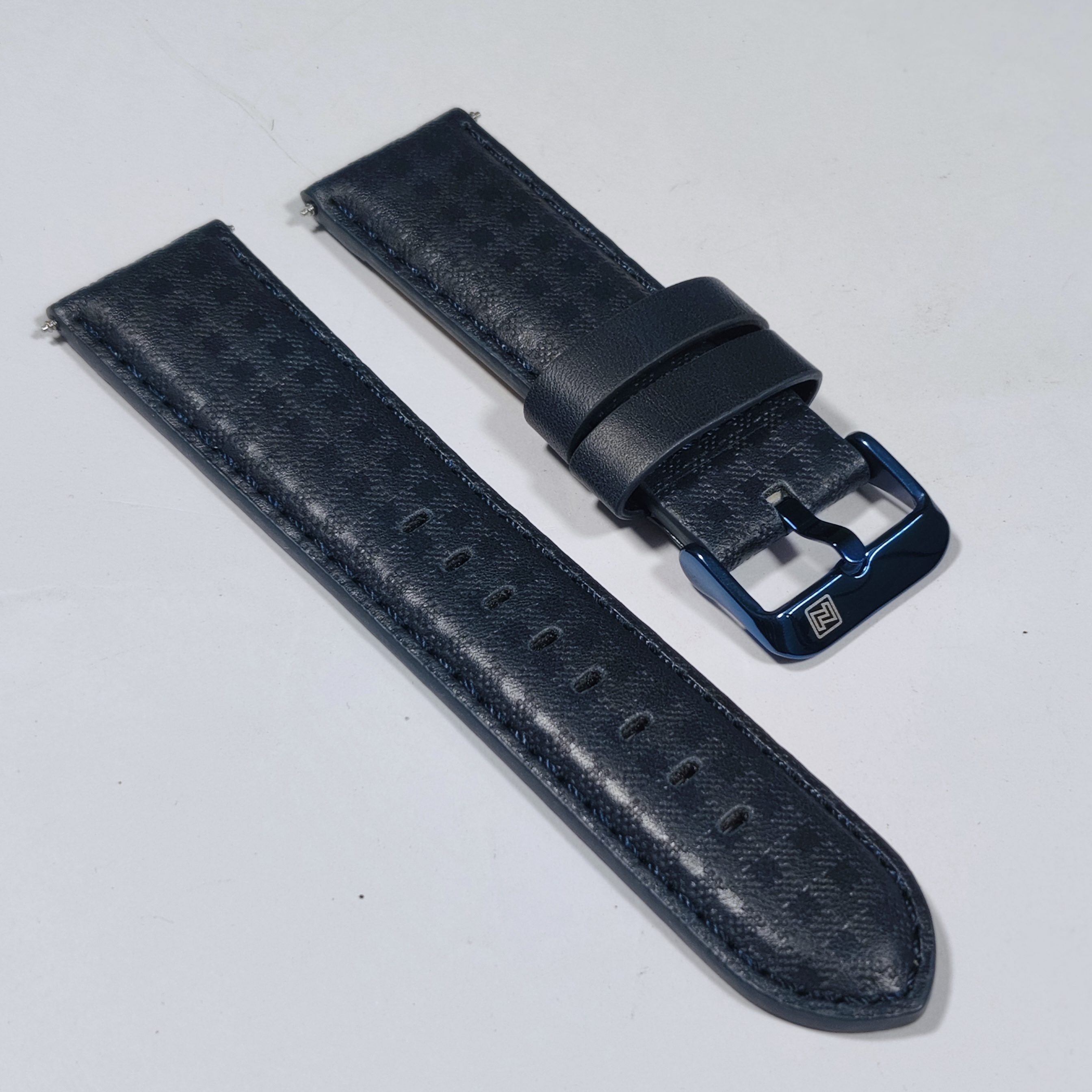 Naviforce Belt Color : Blue 24mm