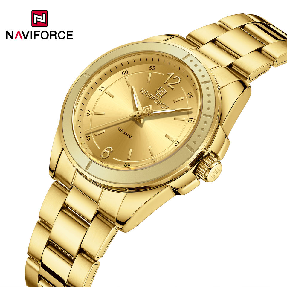 Naviforce 5062 For Women - Gold