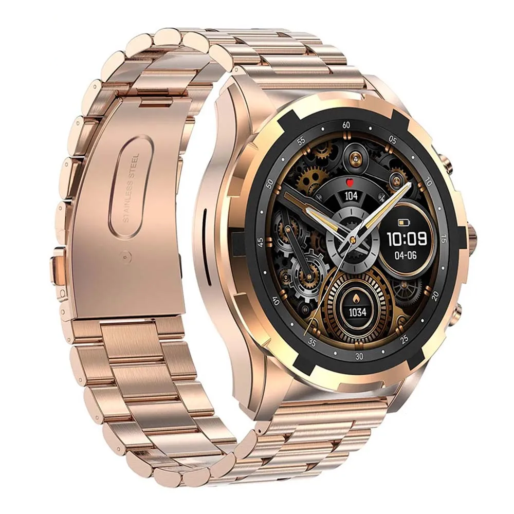 Valdus VS43 PRO AMOLED Smart Watch - Gold