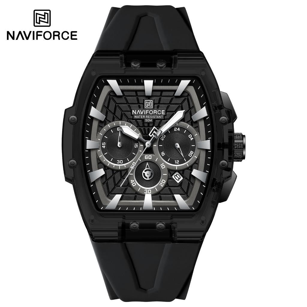 Naviforce - 6113 Black For Men 