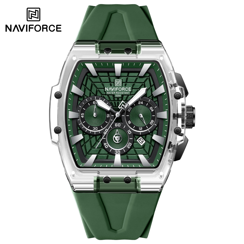 Naviforce - 6113 Green For Men 