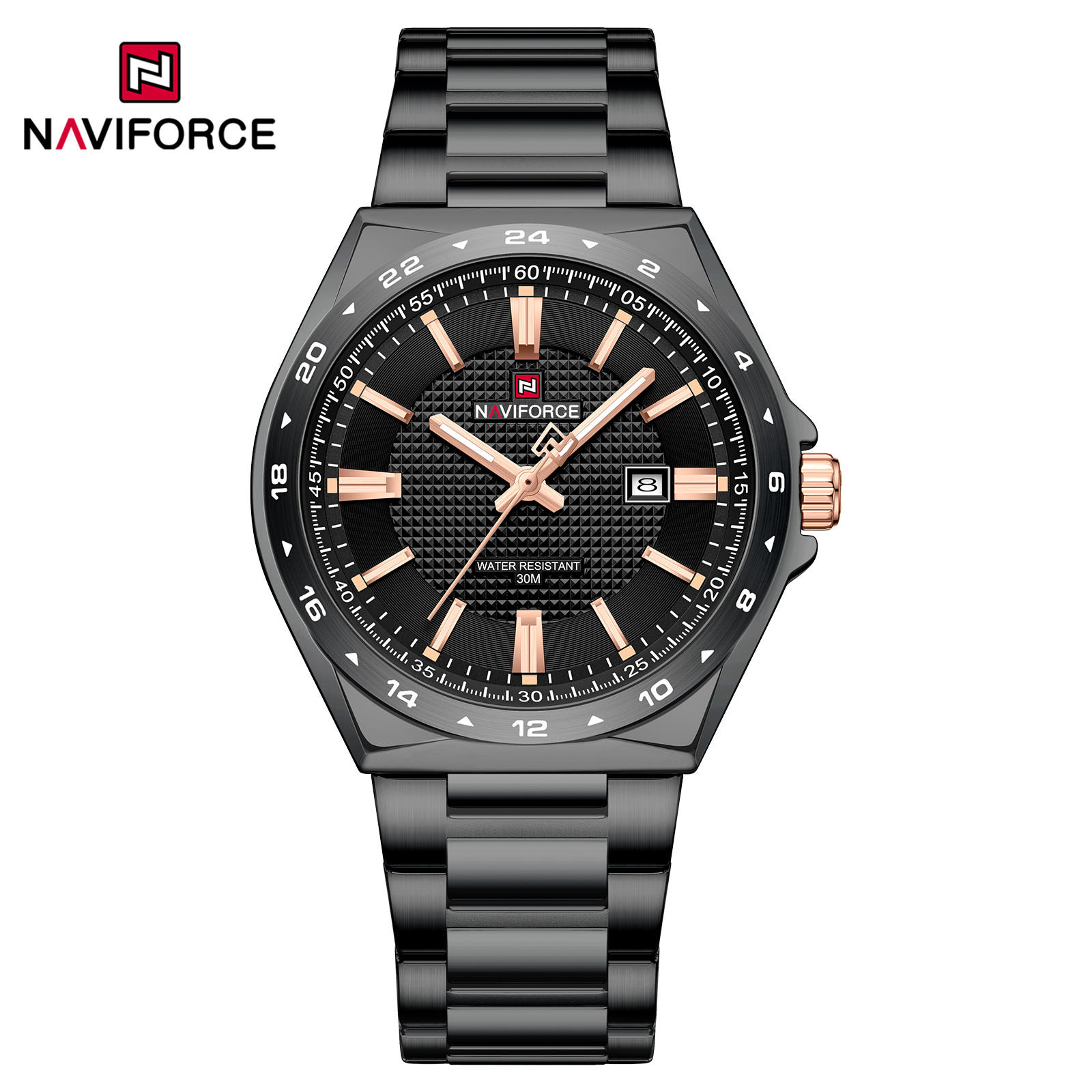Naviforce - 9266 Black Rose for Men 