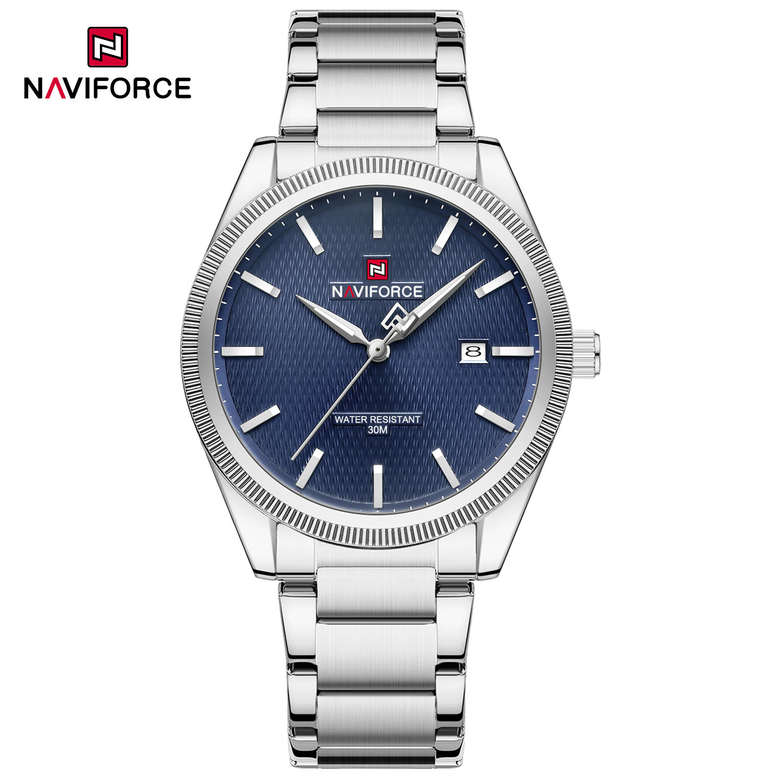 Naviforce - 9276 Silver Blue For Men