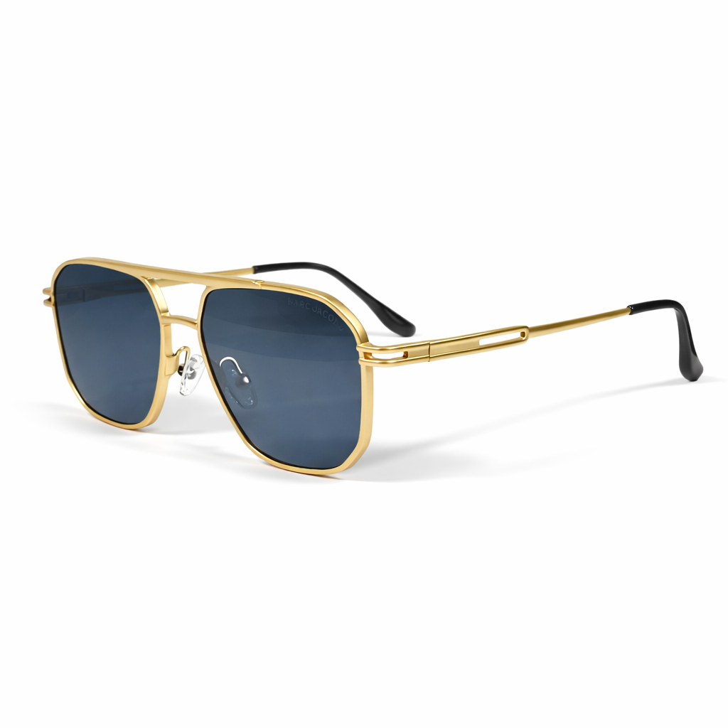 Marc Jacobs Inspired Design Modern Aviator Sunglasses Mj-520 C3 - Gold 