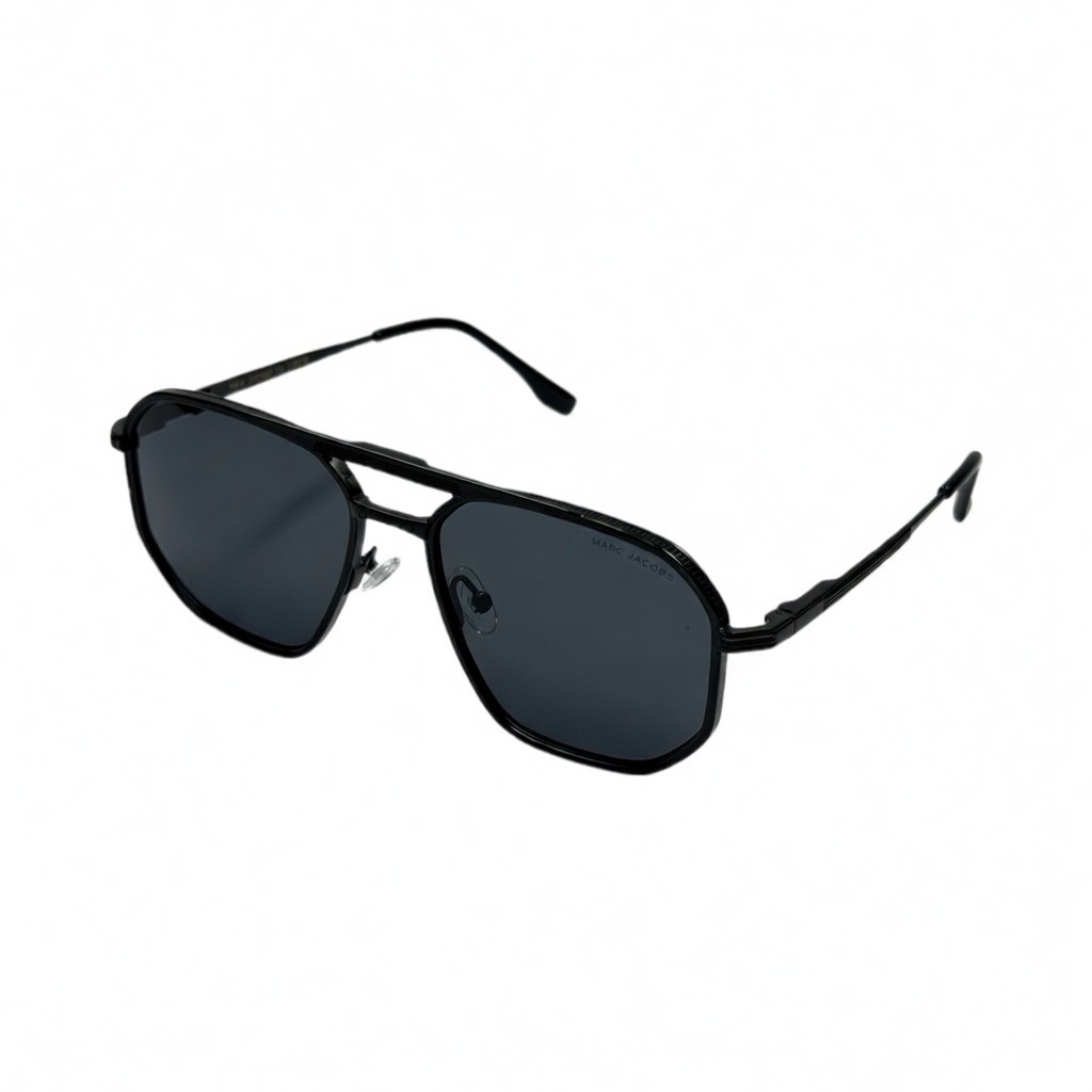 Marc Jacobs Inspired Design Modern Aviator Sunglasses Mj-540 C1 - Black 