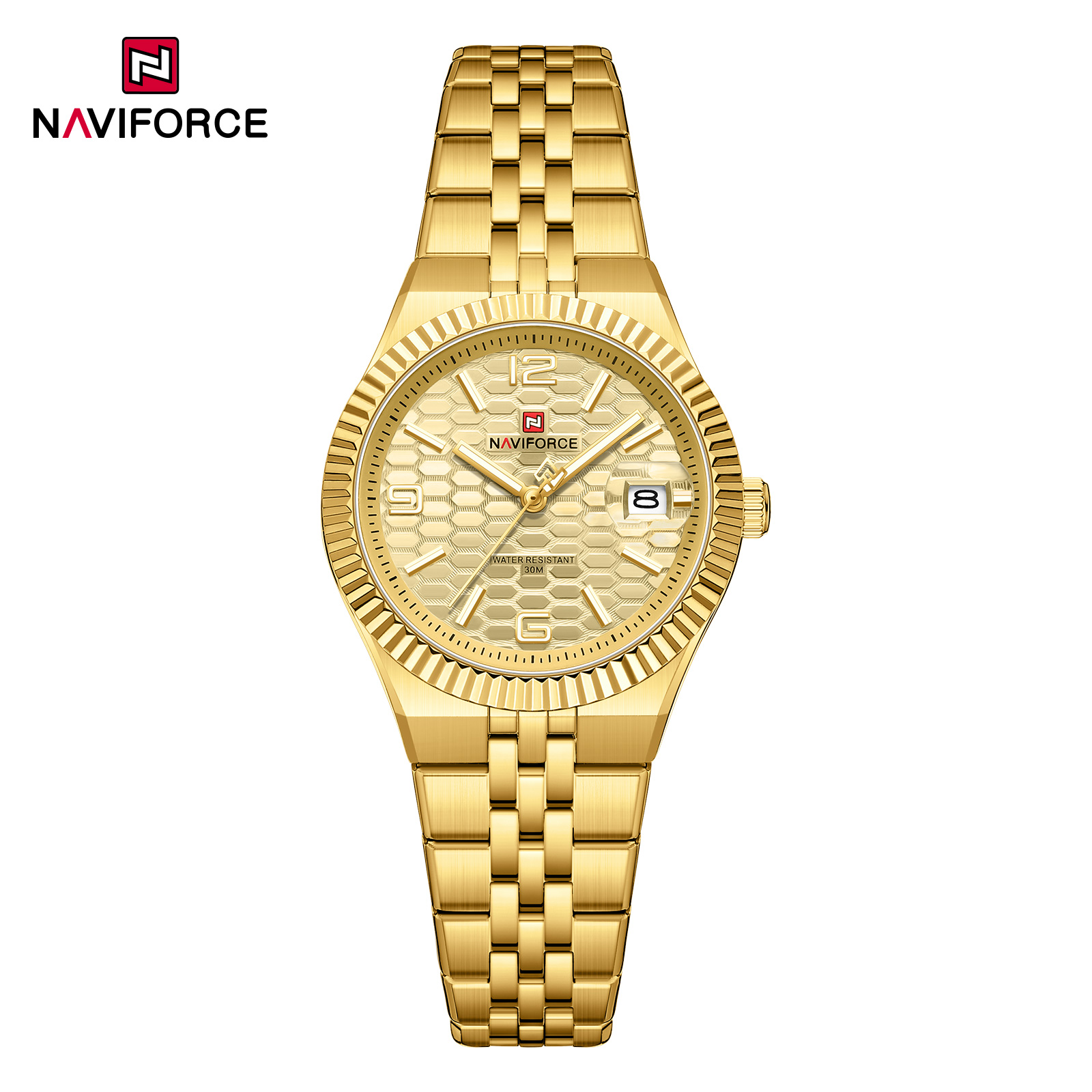 Naviforce 5079 Women's Watch - Gold