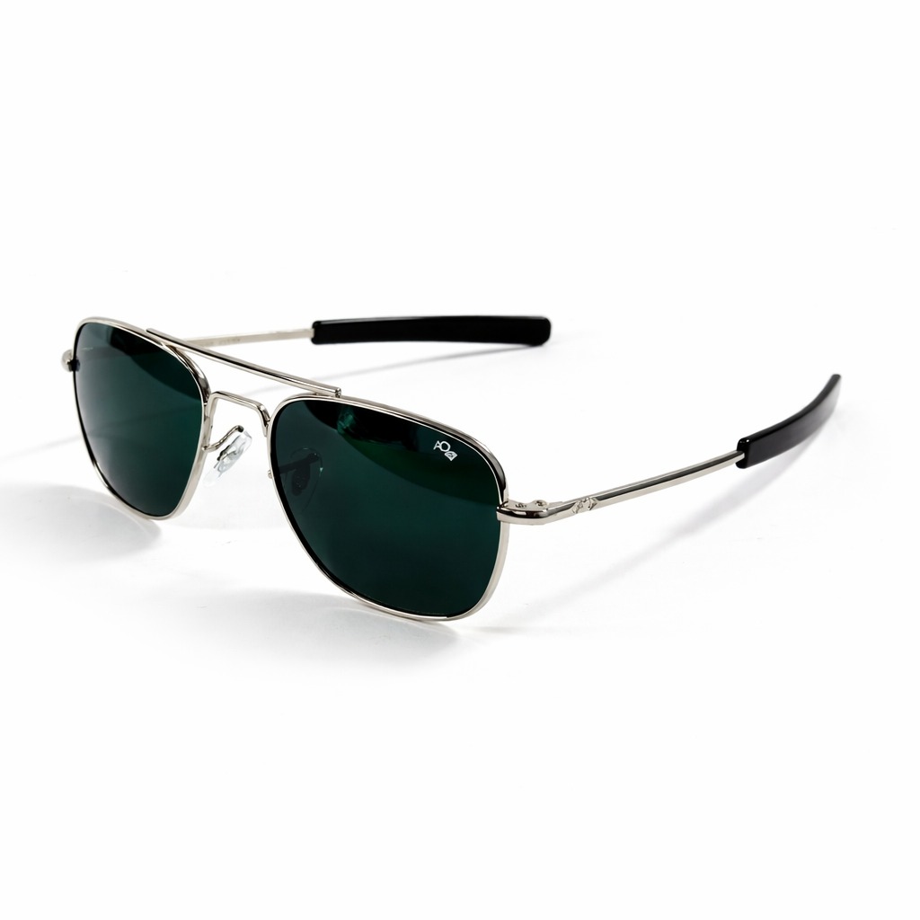 AO Sunglasses - Silver Black (A Grade)