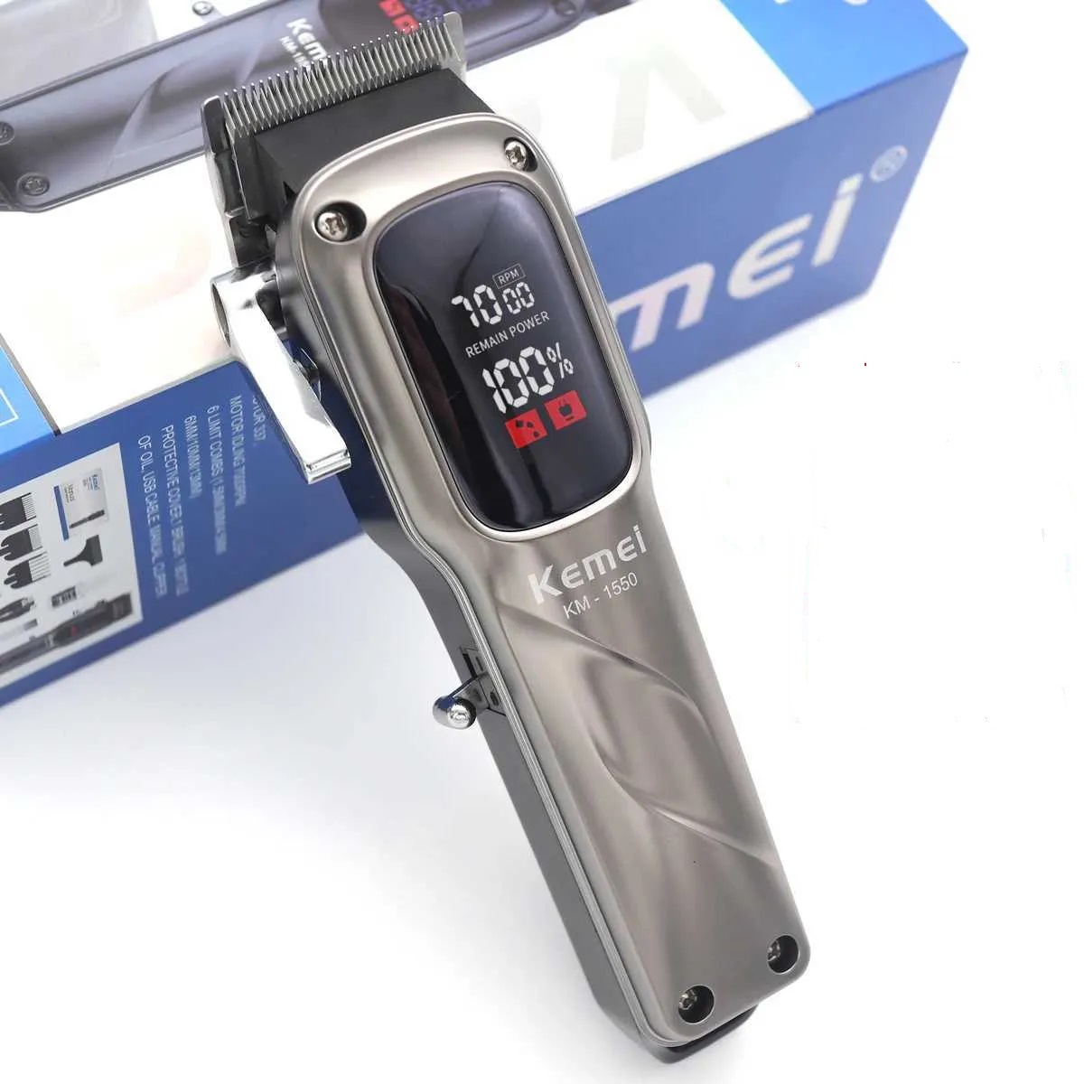 Kemei KM-1550 Professional Hair Clipper and Beard Trimmer