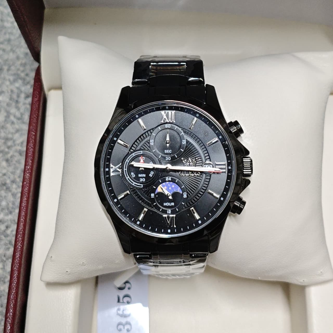 Olevs 3659 CH For Men - Black