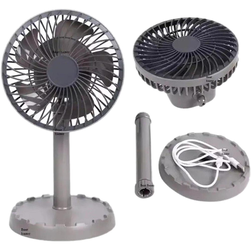 JY SUPER JY-2218 Lithium Rechargeable Mini Table Fan