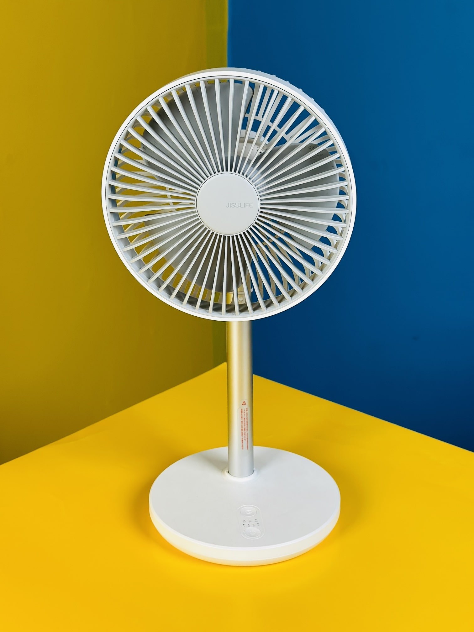 JISULIFE FA13P Oscillating Extendable Desk Fan 8000mAh - White