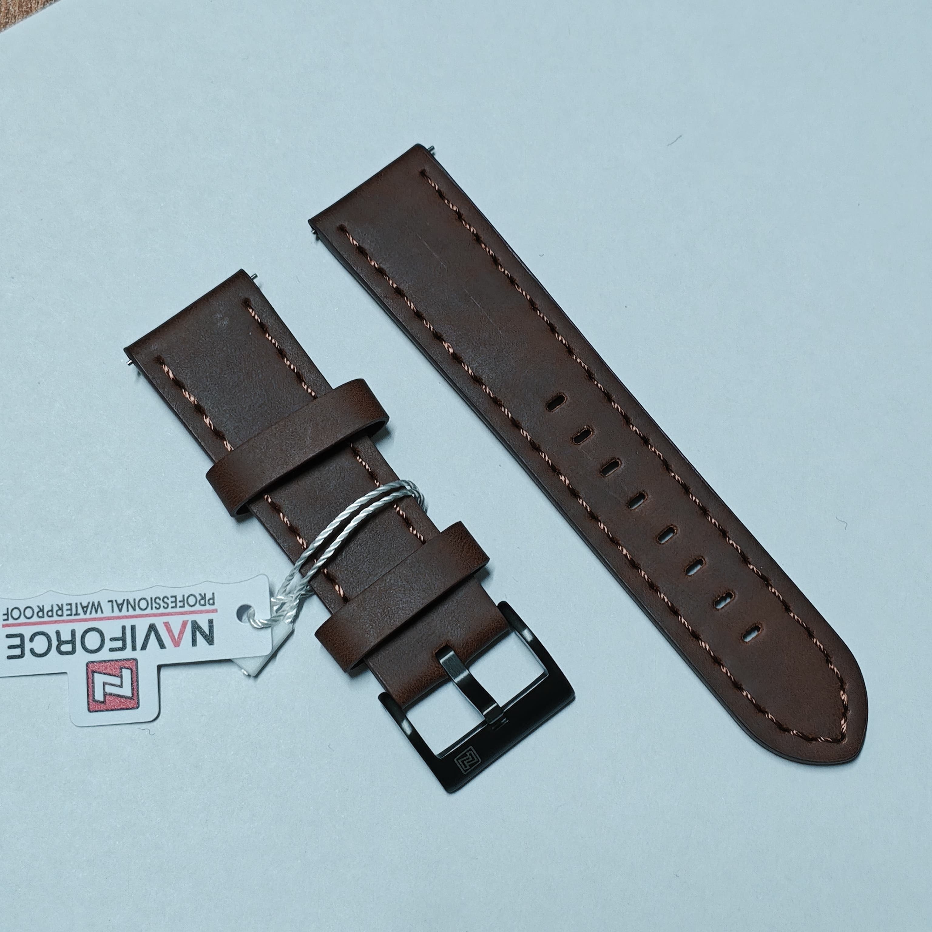 Naviforce Belt - 9253 Coffee 24mm