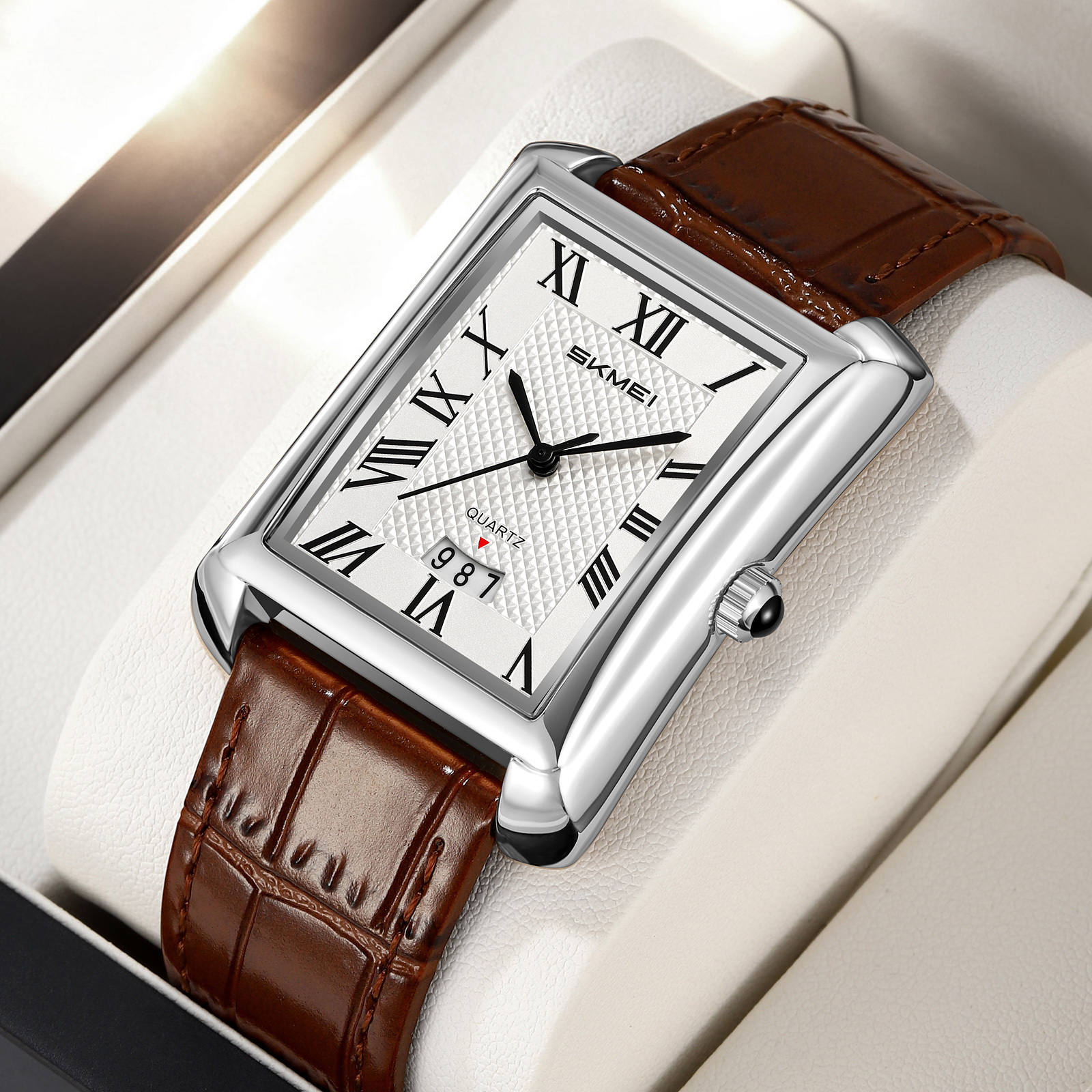 Skmei 2575 L  - Brown White 