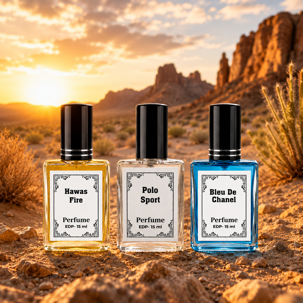 Top 3 Premium Fragrance 15ml combo inspired Perfume 