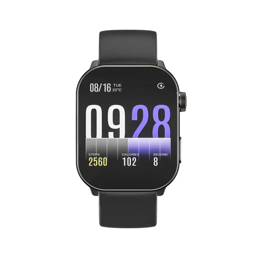 Kieslect Balancs D1 AMOLED BT Calling Smart Watch - Black