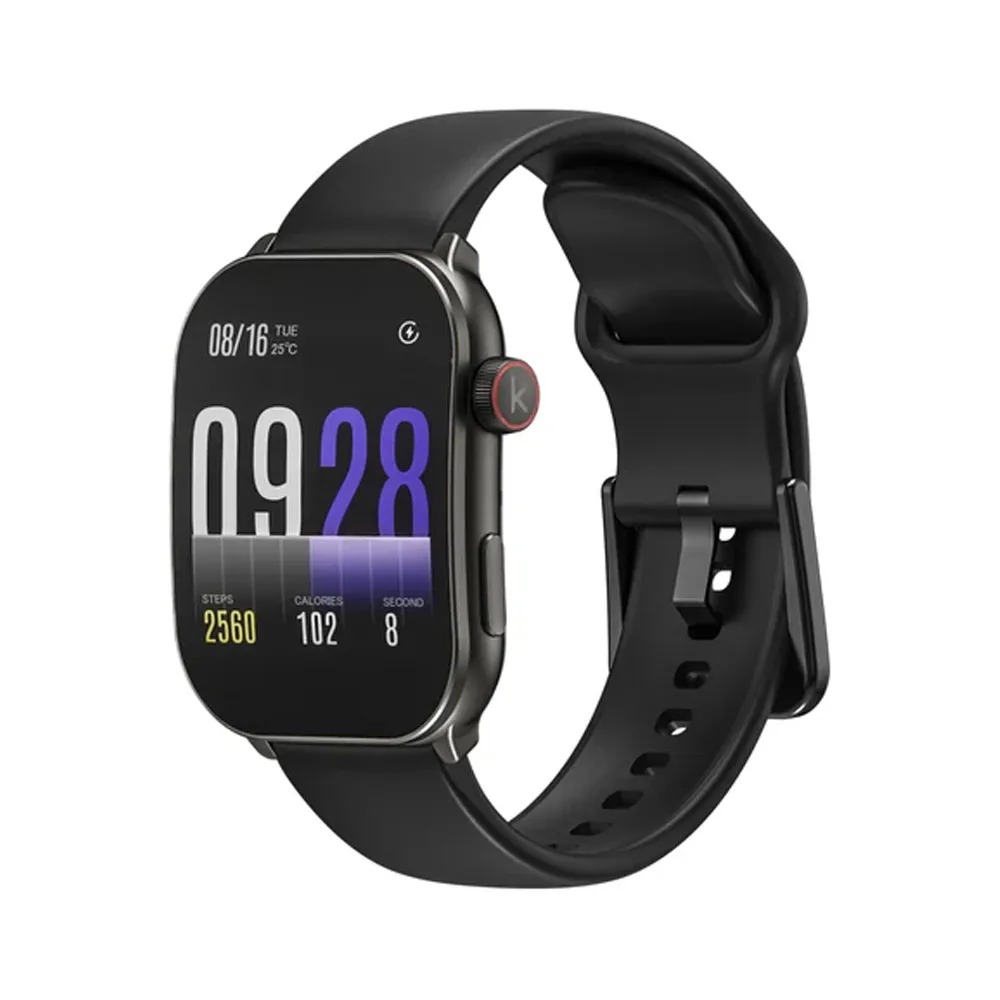 Kieslect Balancs D1 AMOLED BT Calling Smart Watch - Black