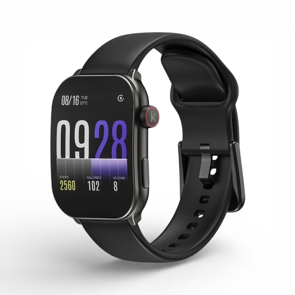 Kieslect Balancs Edge Bluetooth Calling Smart Watch - Black