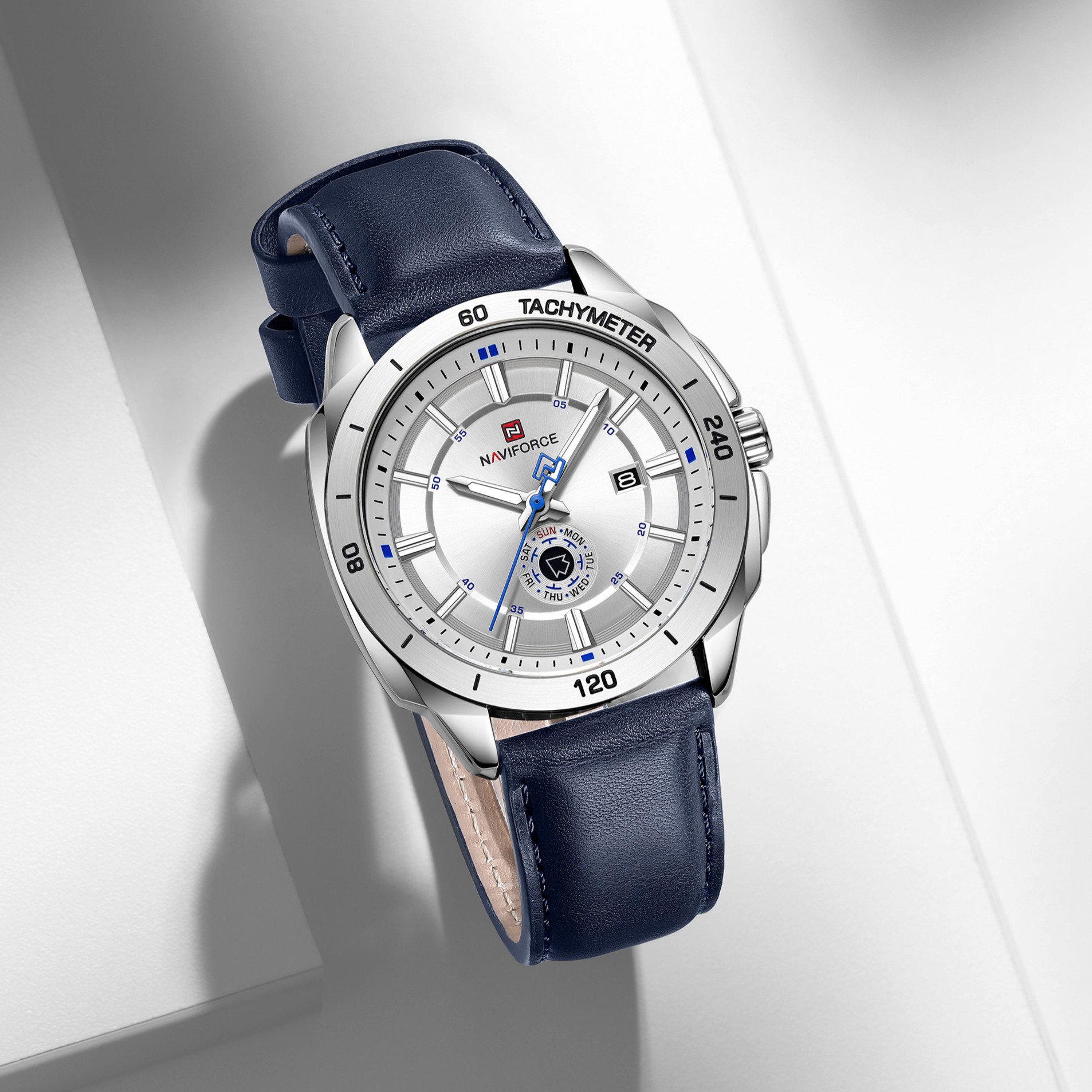 Naviforce 9269 - Silver Blue Watch Price in Bangladesh | Naviforce ...