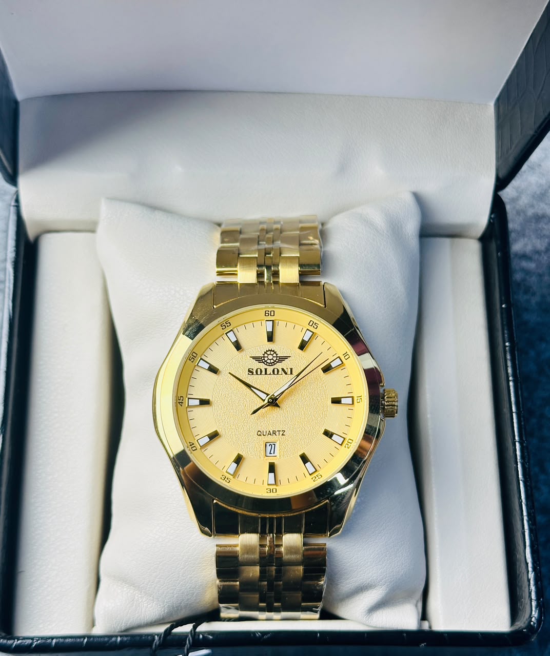 Soloni 1006 M For Men - Gold with Premium Box