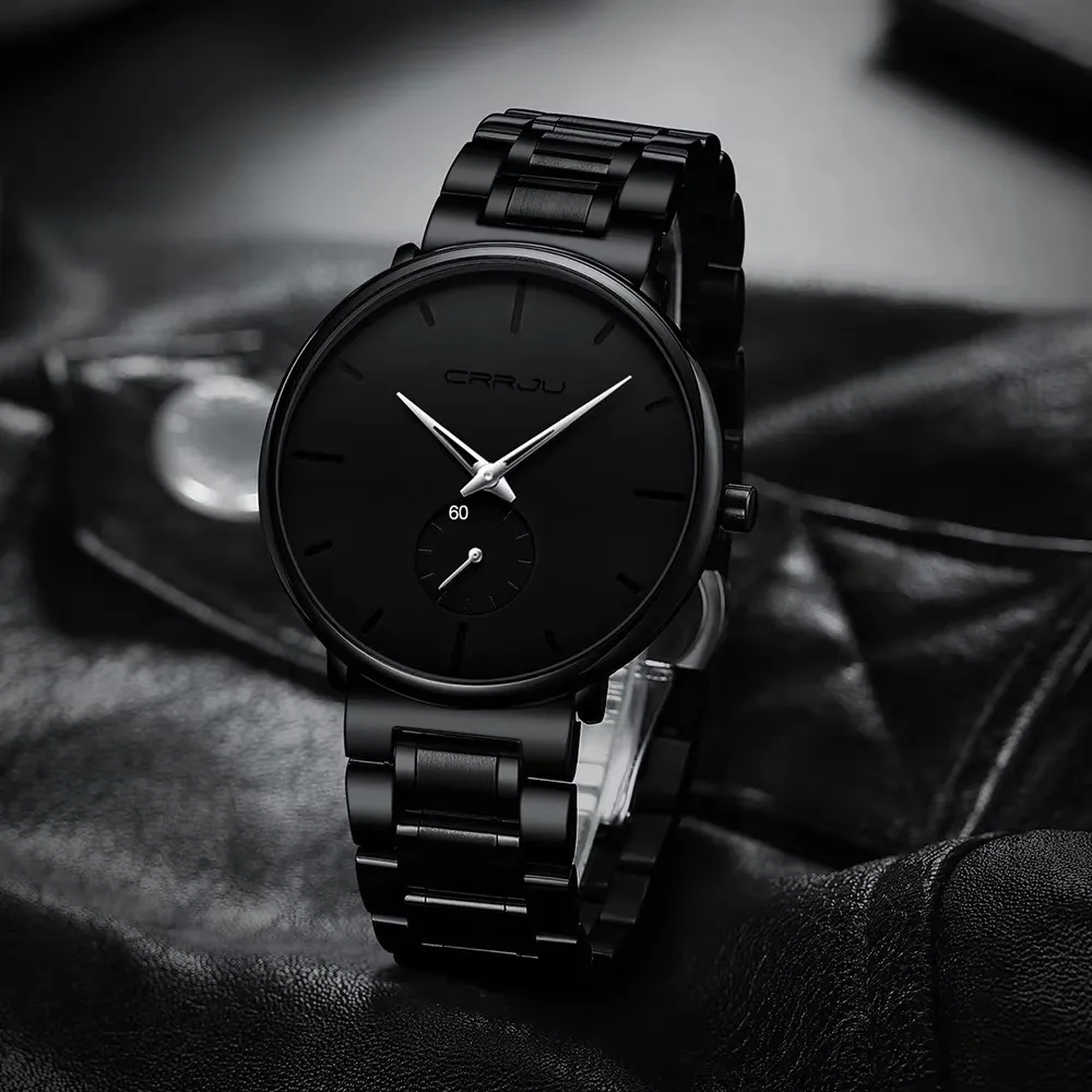 Crrju 2150 CH For Men - Black Silver