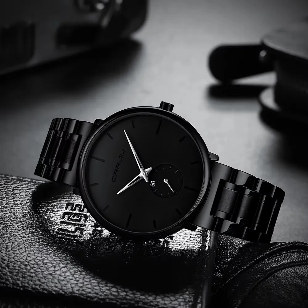 Crrju 2150 CH For Men - Black Silver