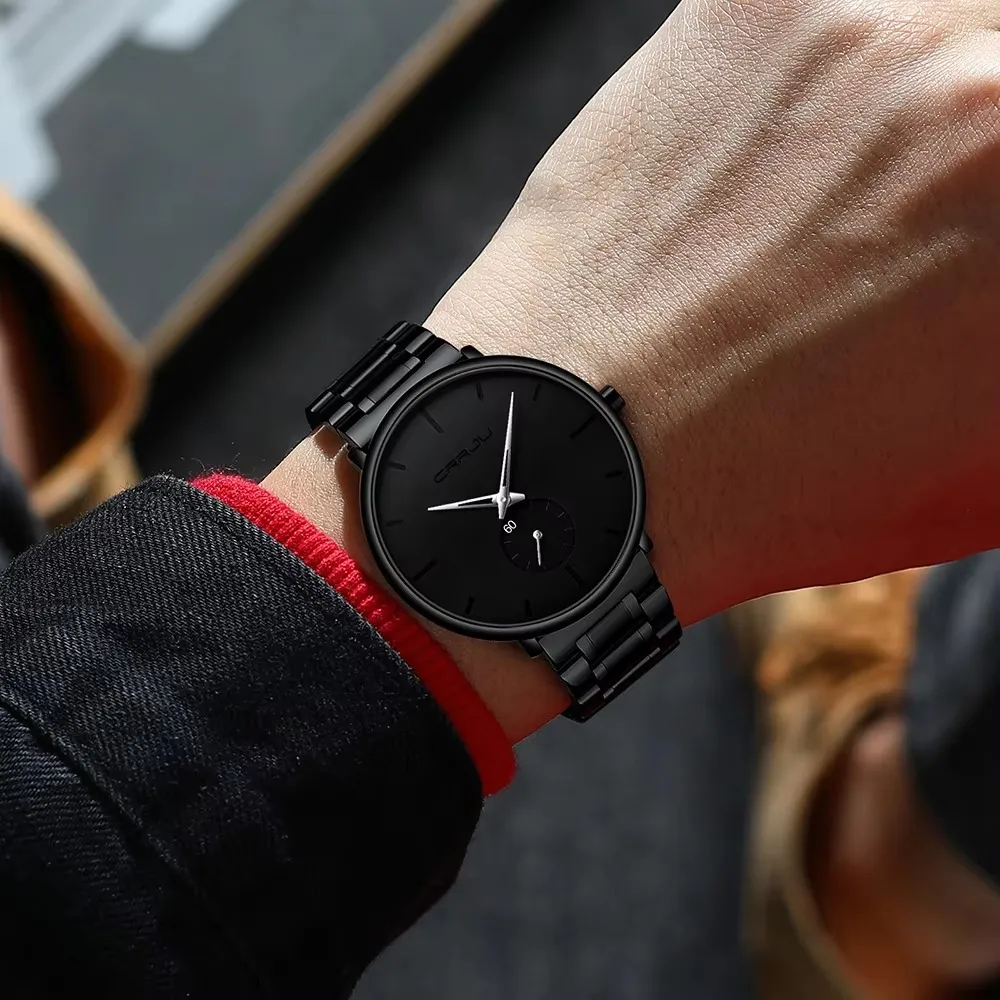 Crrju 2150 CH For Men - Black Silver