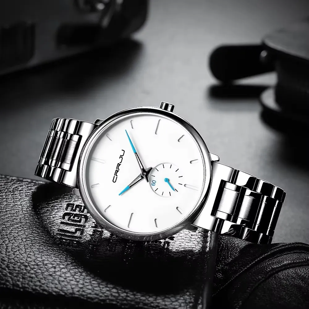 Crrju 2150 CH For Men - Silver White