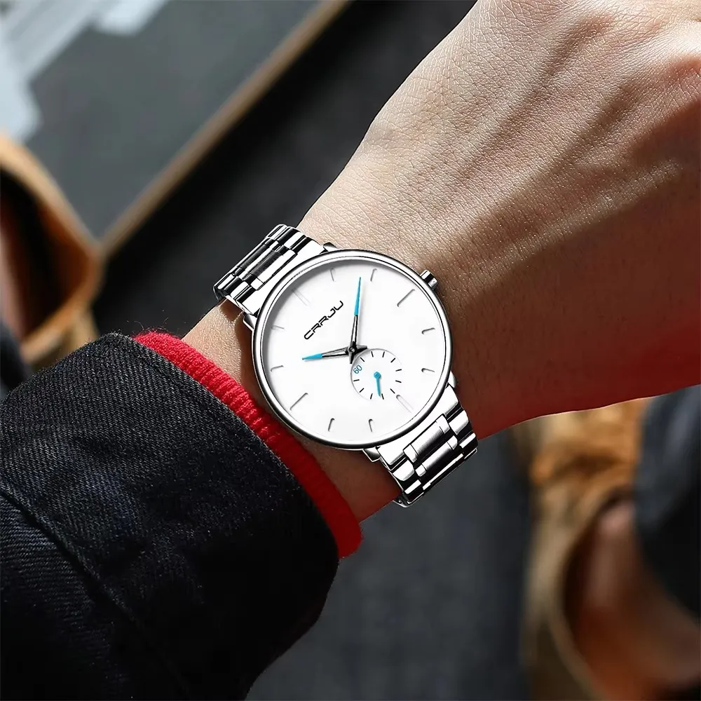 Crrju 2150 CH For Men - Silver White