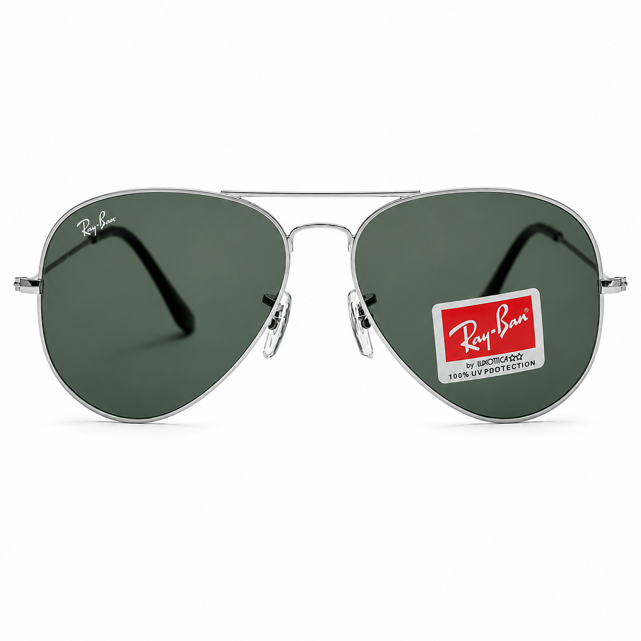 Ray Ban  Inspired Design Sunglass RB3025- Silver Black