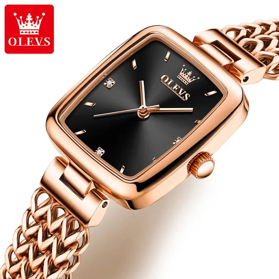 Olevs 9951 For Woman - Rose Black