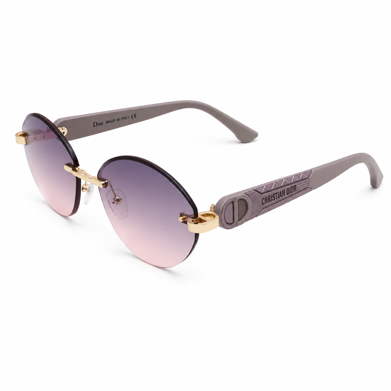 CHRISTIAN DIOR Inspired Sunglass 58145-Purple  C4 Women 