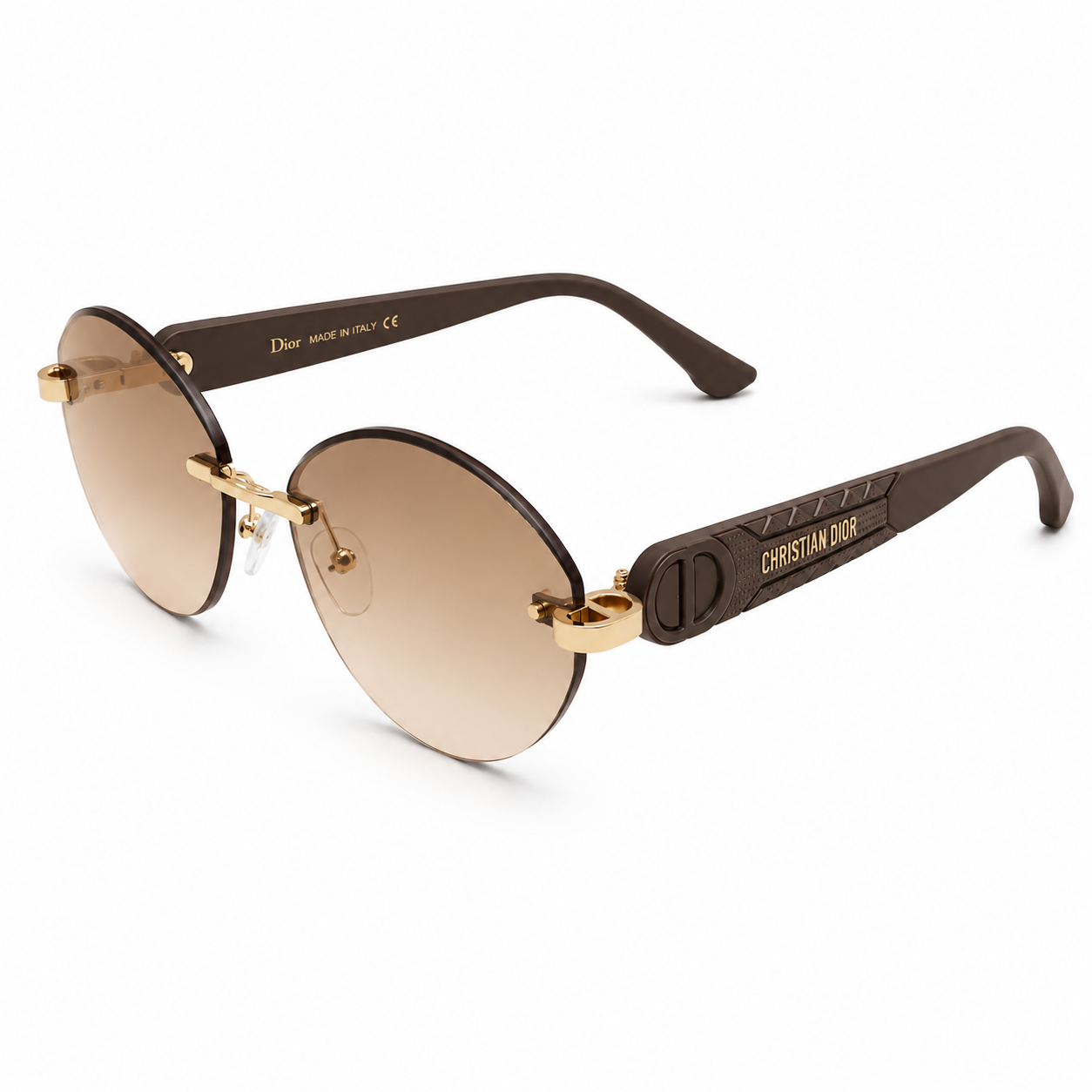 CHRISTIAN DIOR Inspired Sunglass 58145-Chocolate  Women 