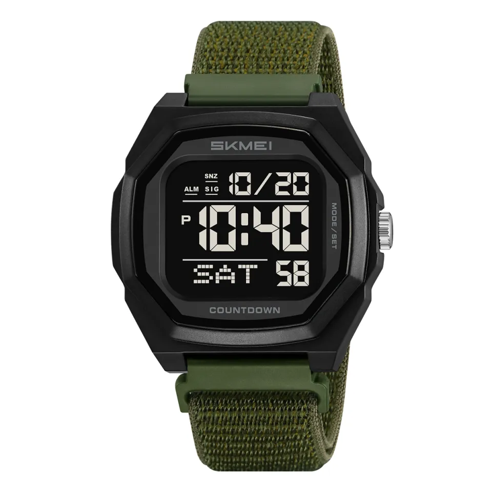 Skmei 2495 For Men - Black Green 
