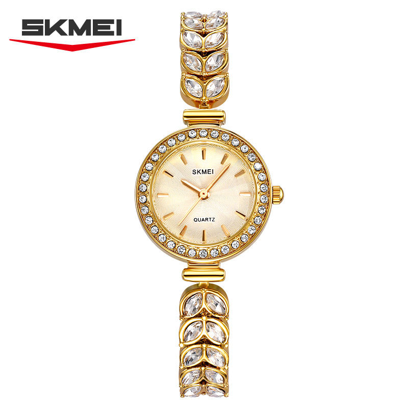 Skmei 2547 CH For Women  - Gold