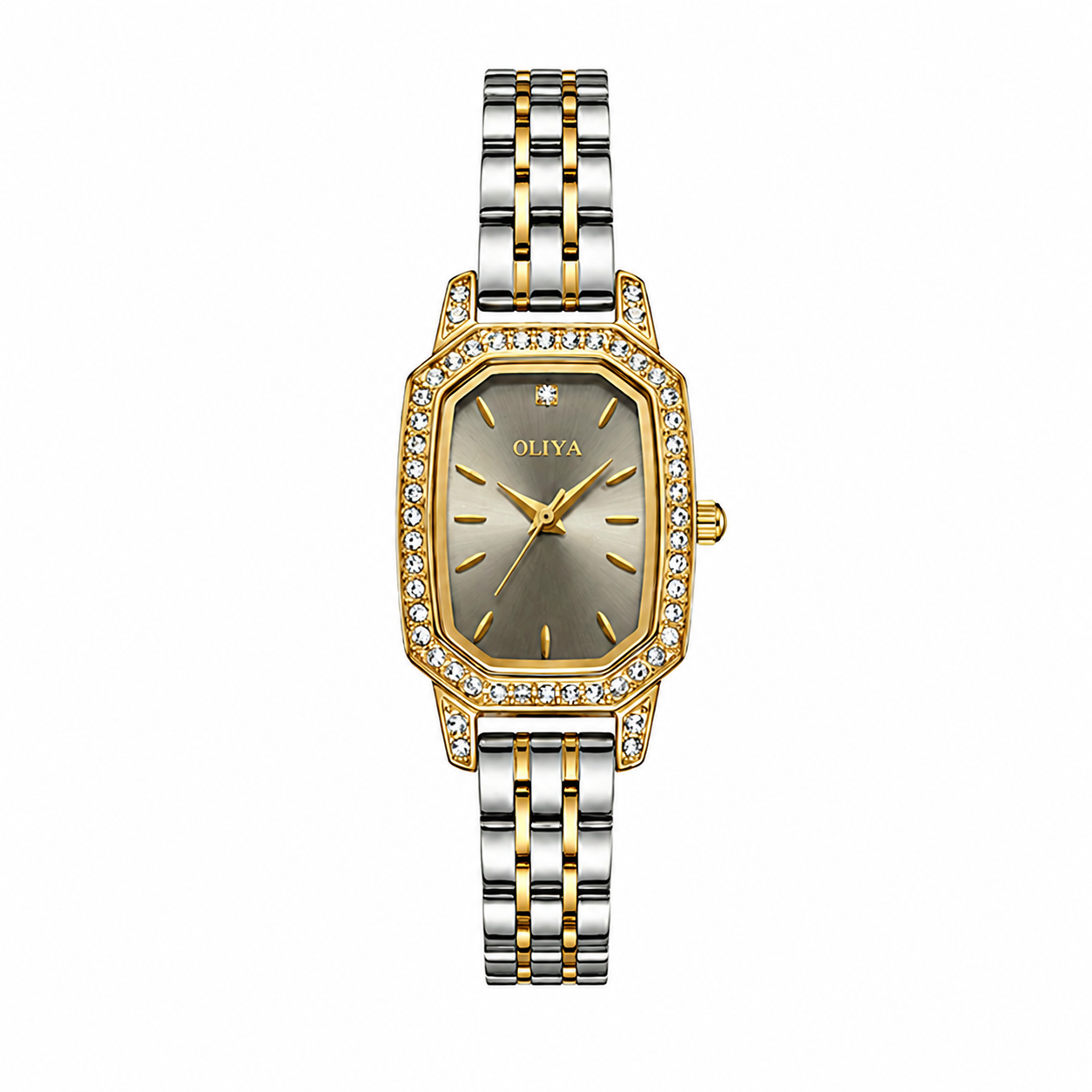 Oliya 2002 Ladies Watch - Silver Gold Gray