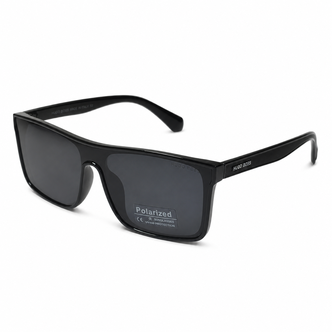Hugo Boss Square Polarized Sunglasses 30350 C1 - Black Grade A