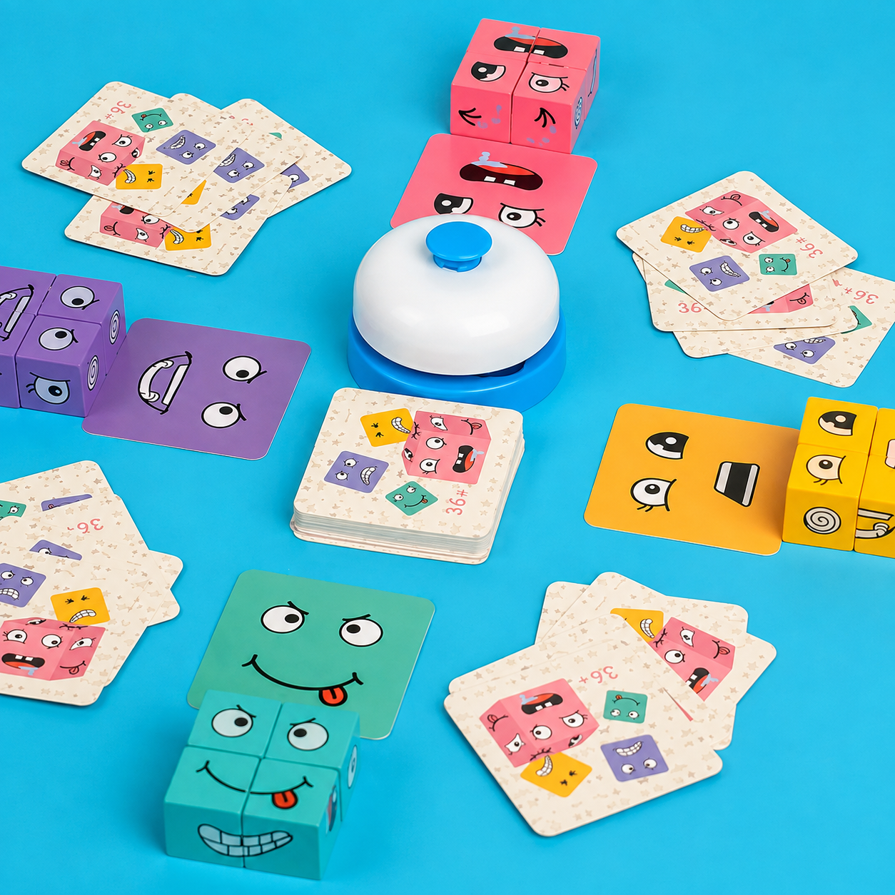 Expression Puzzle Building Block